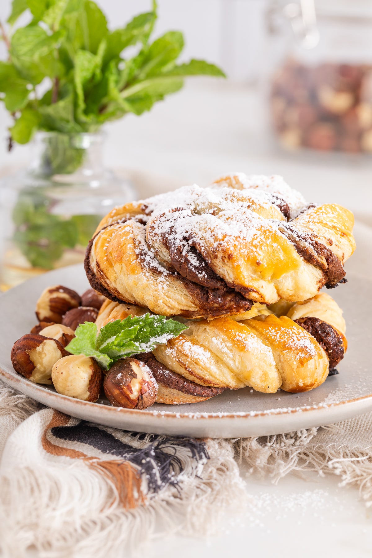 Nutella Puff Pastries