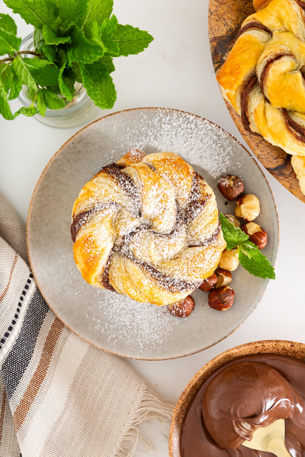 Nutella Puff Pastries