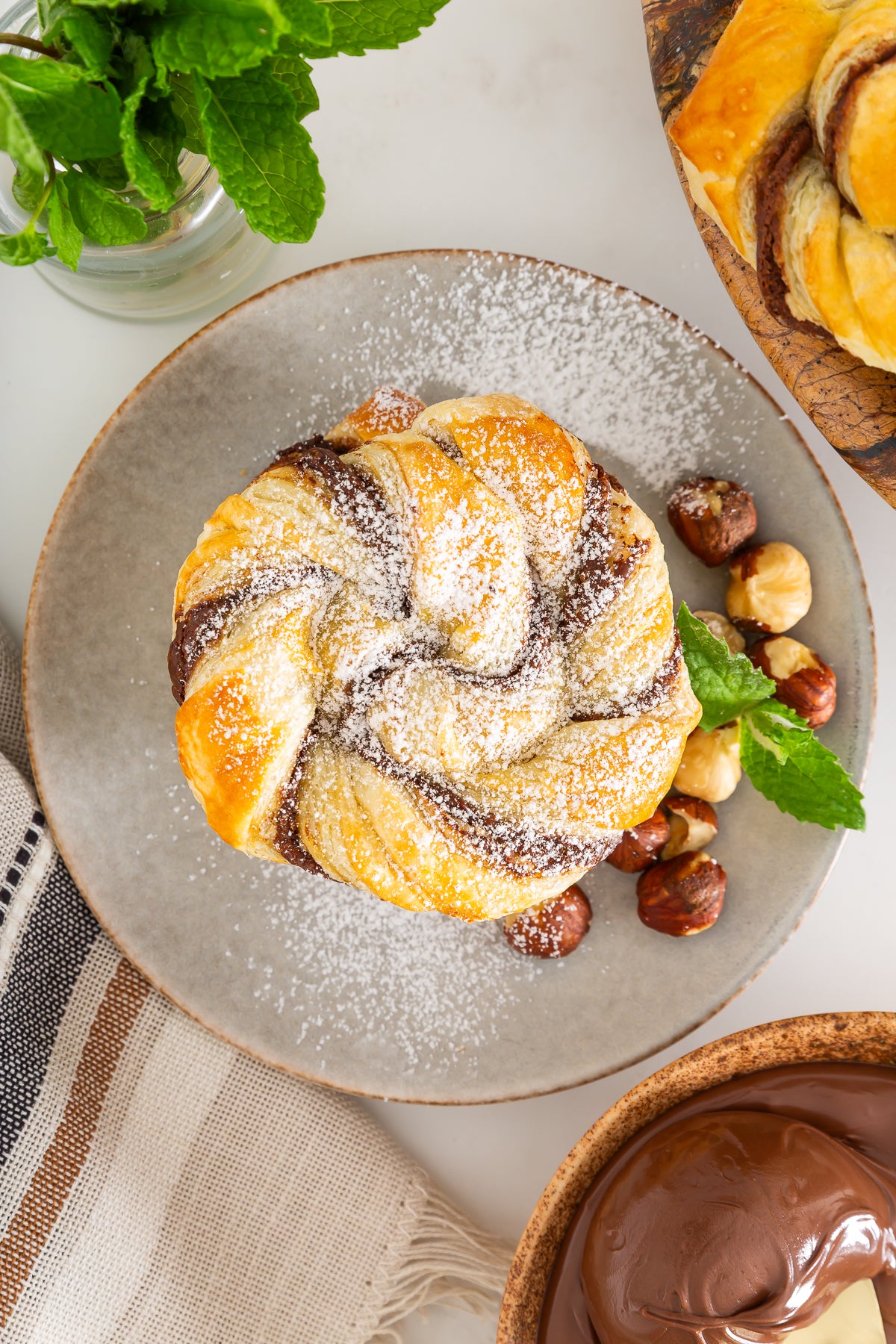 Nutella Puff Pastries