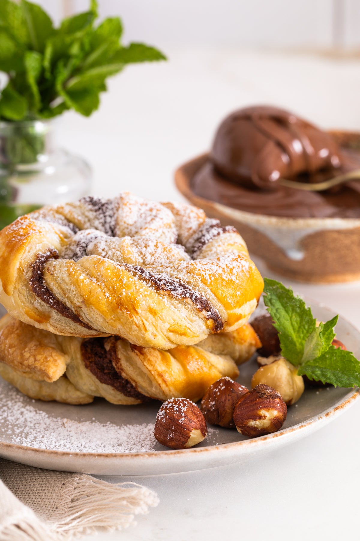 Nutella Puff Pastries