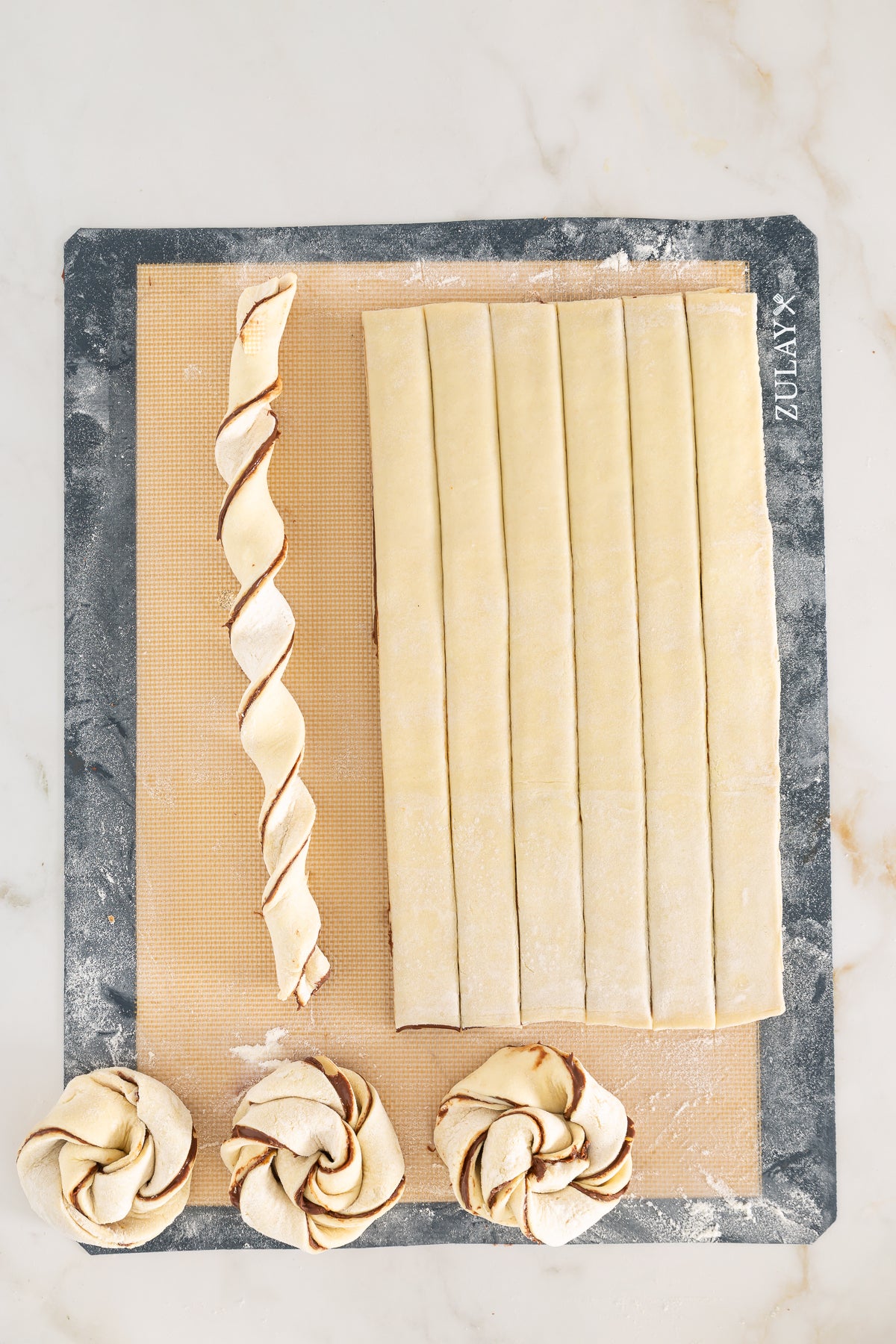 Nutella Puff Pastries