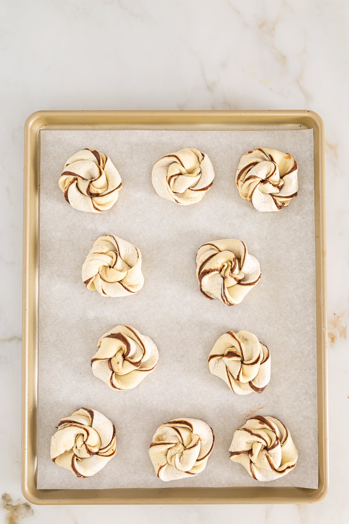 Nutella Puff Pastries