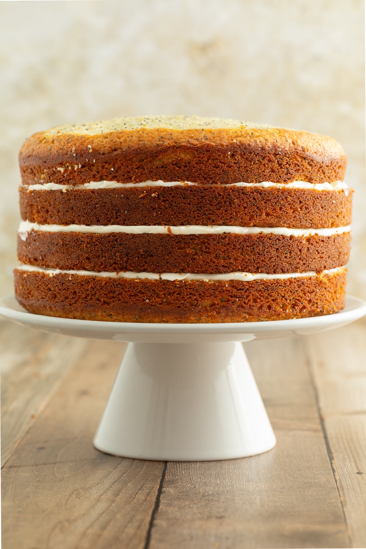 Orange Poppy Seed Cake