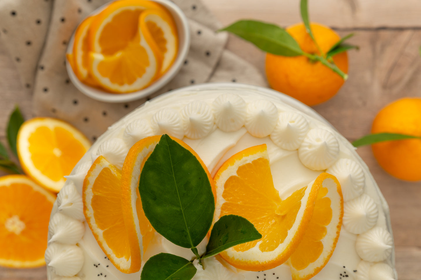 Orange Poppy Seed Cake