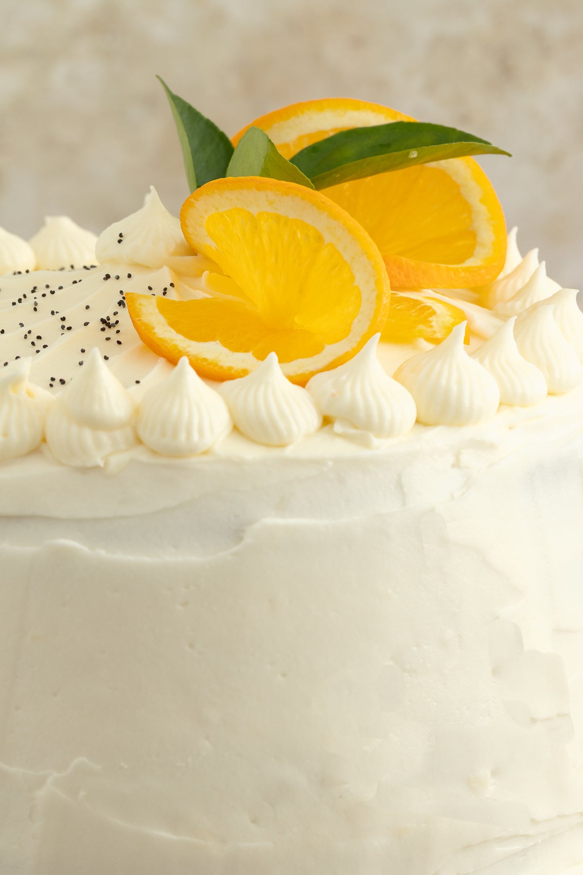 Orange Poppy Seed Cake