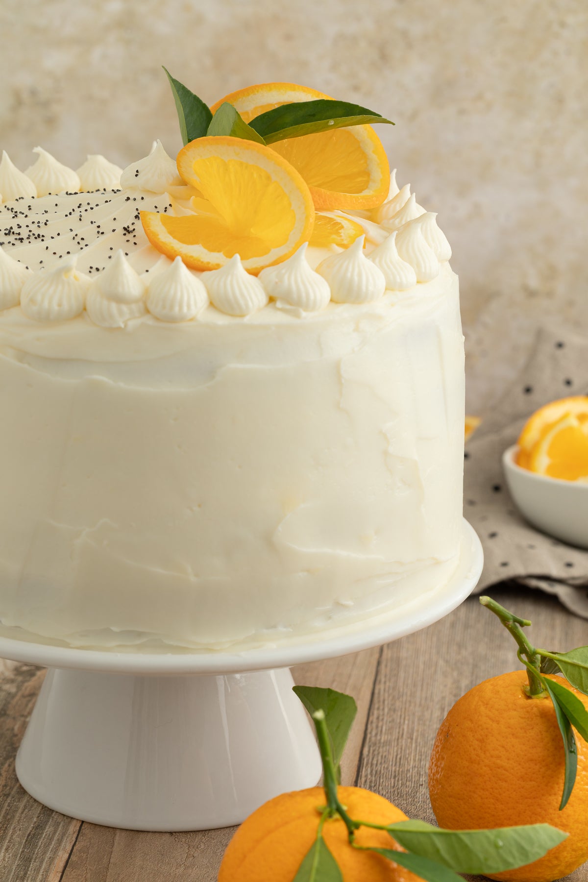 Orange Poppy Seed Cake