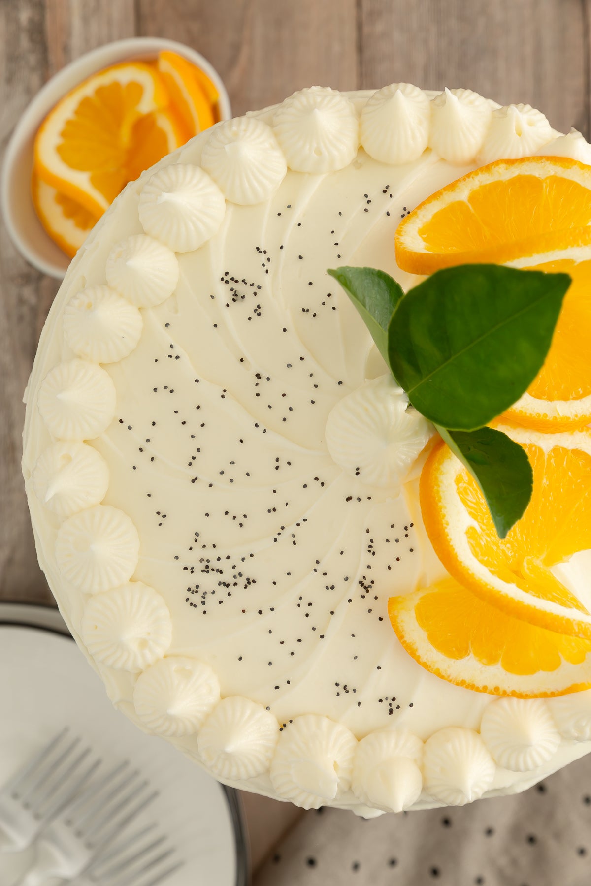 Orange Poppy Seed Cake