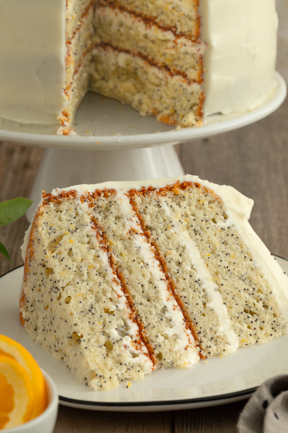 Orange Poppy Seed Cake
