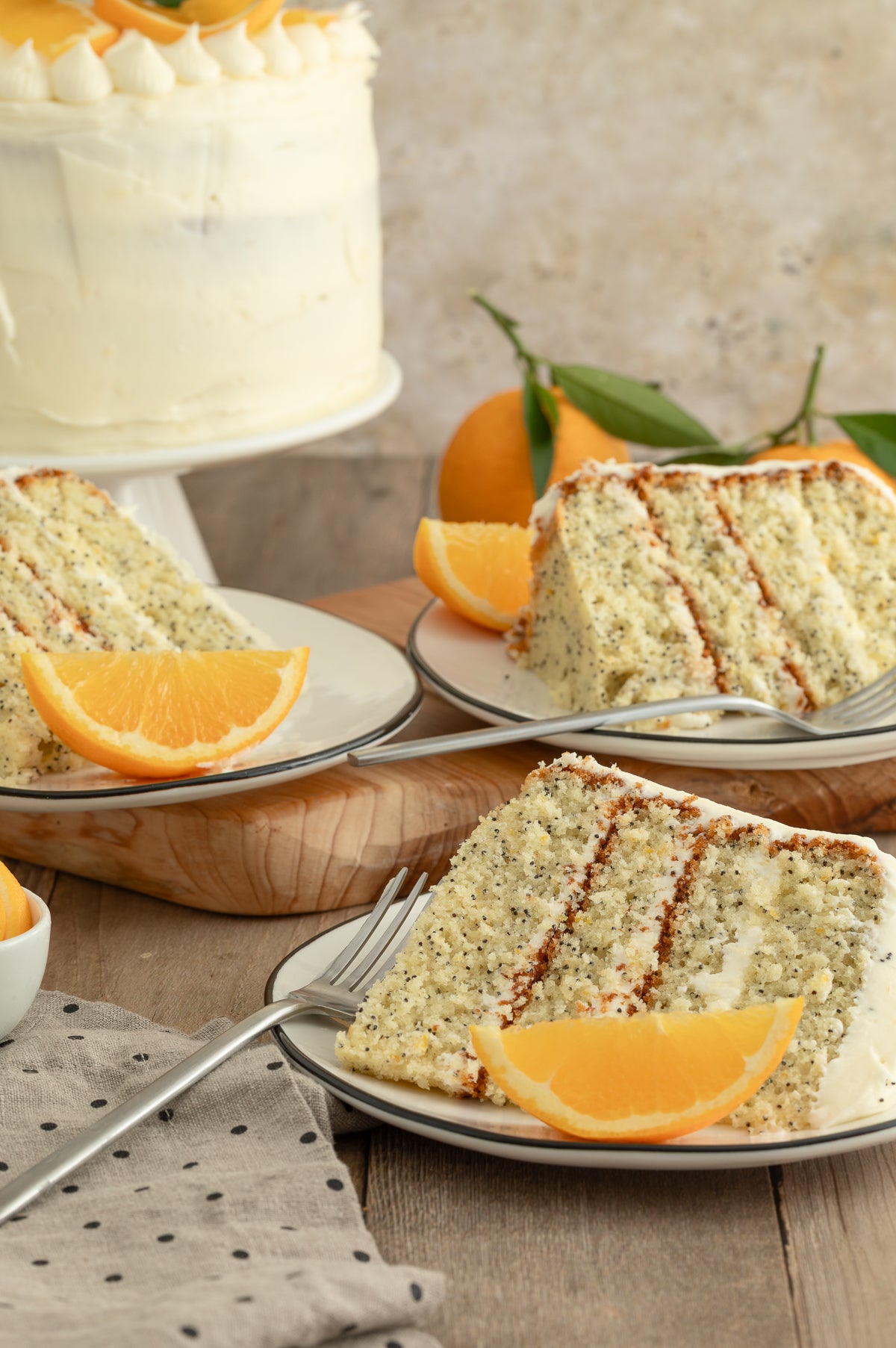 Orange Poppy Seed Cake