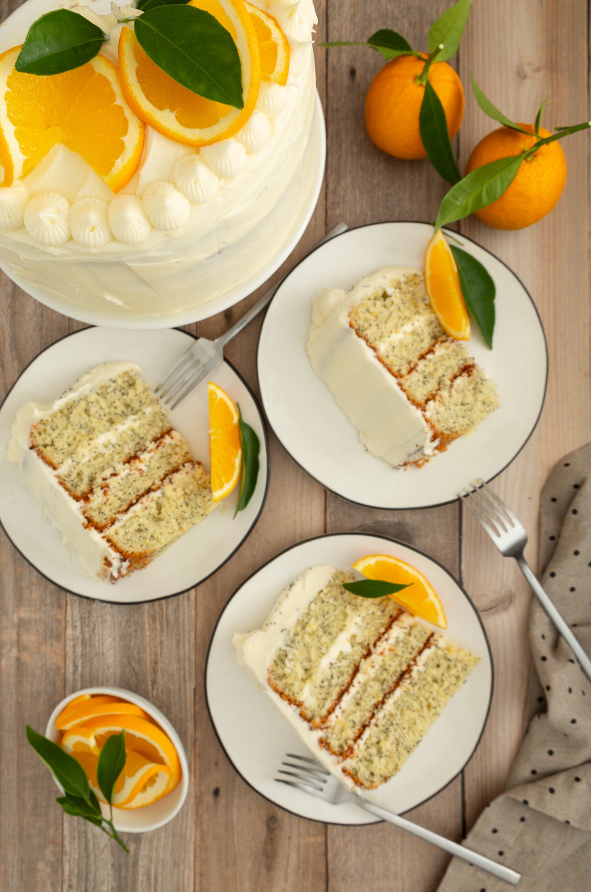 Orange Poppy Seed Cake