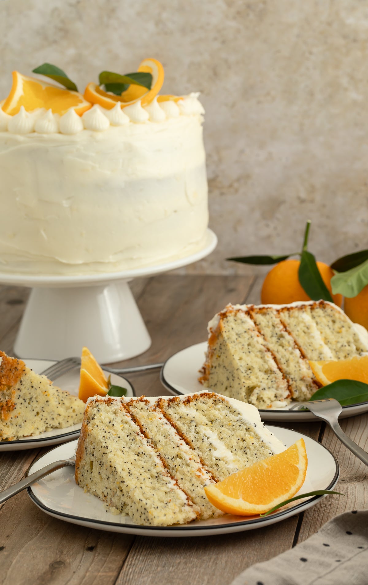 Orange Poppy Seed Cake