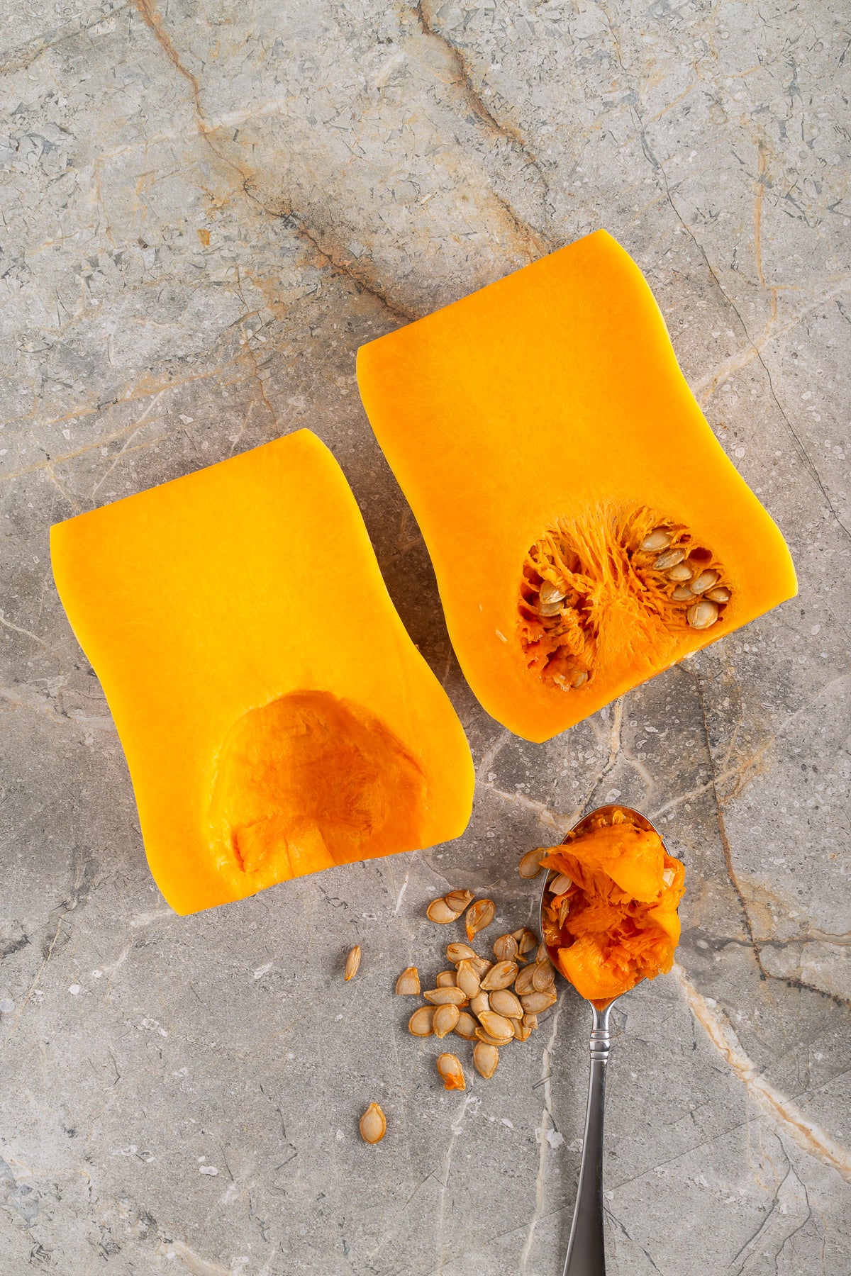 Roasted Butternut Squash and Lentils