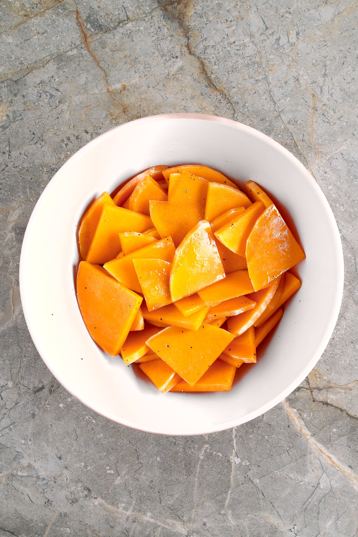 Roasted Butternut Squash and Lentils