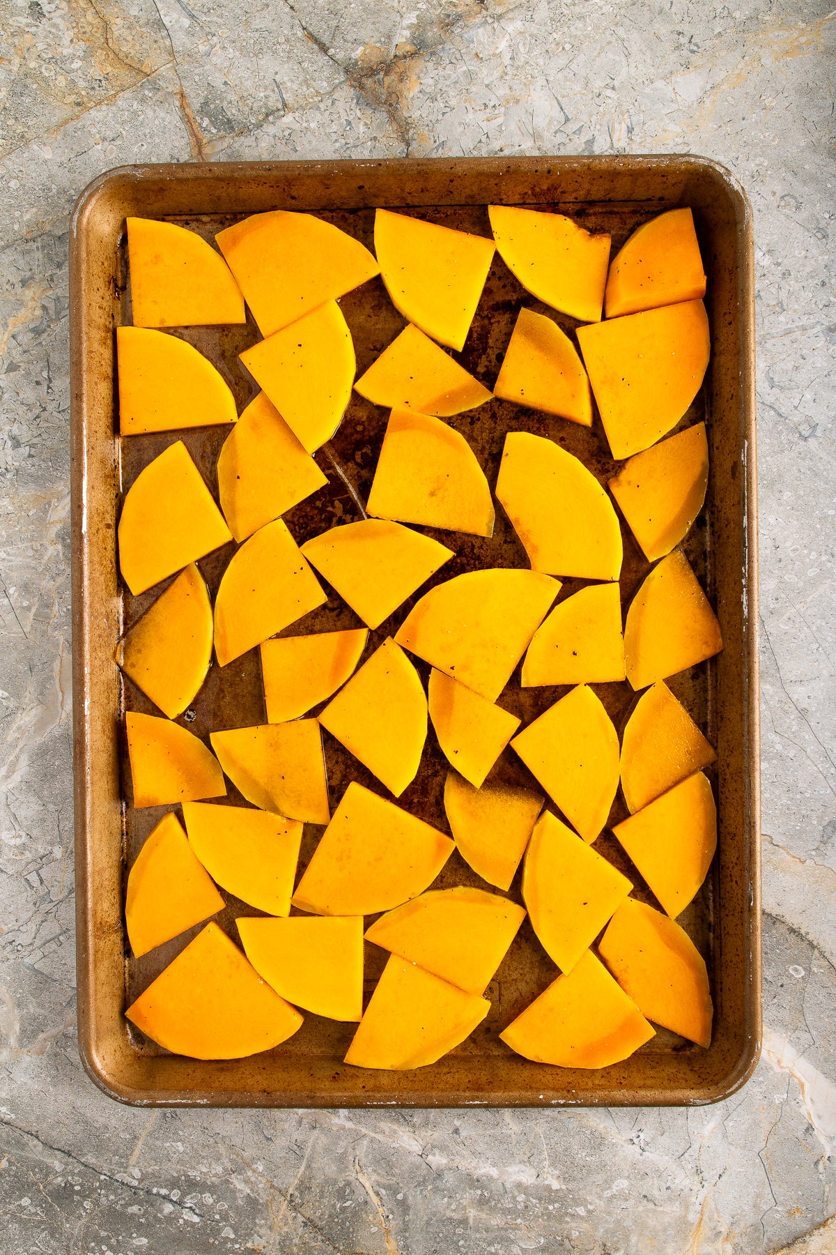 Roasted Butternut Squash and Lentils