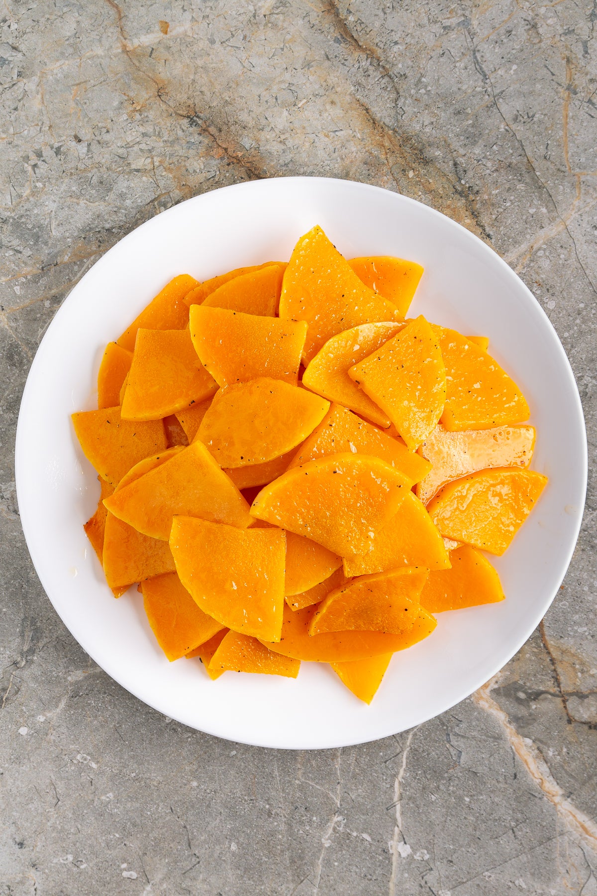 Roasted Butternut Squash and Lentils