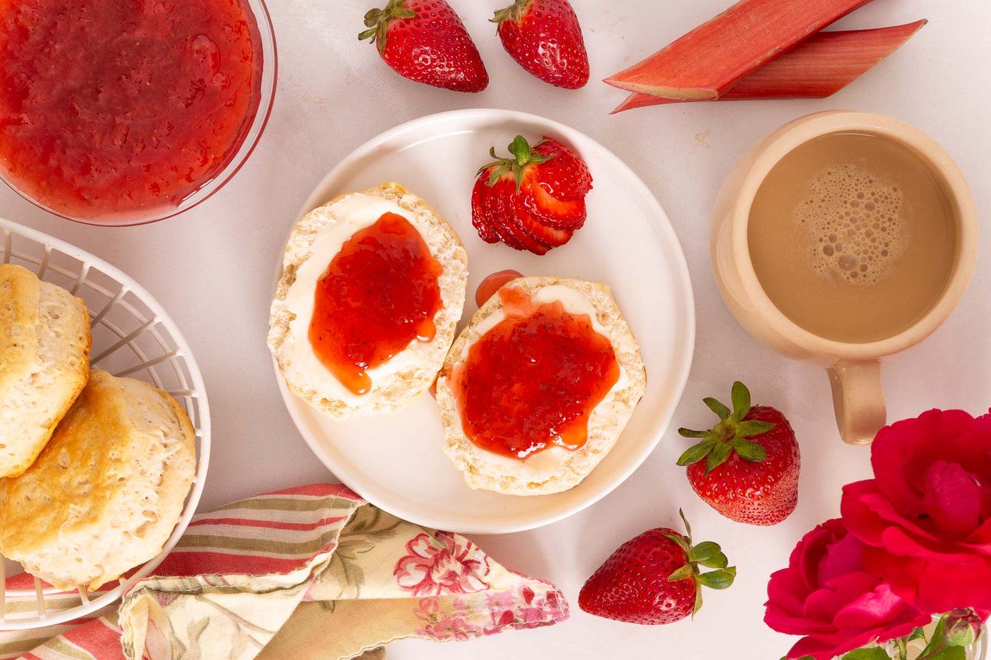 Strawberry Rhubarb Jam
