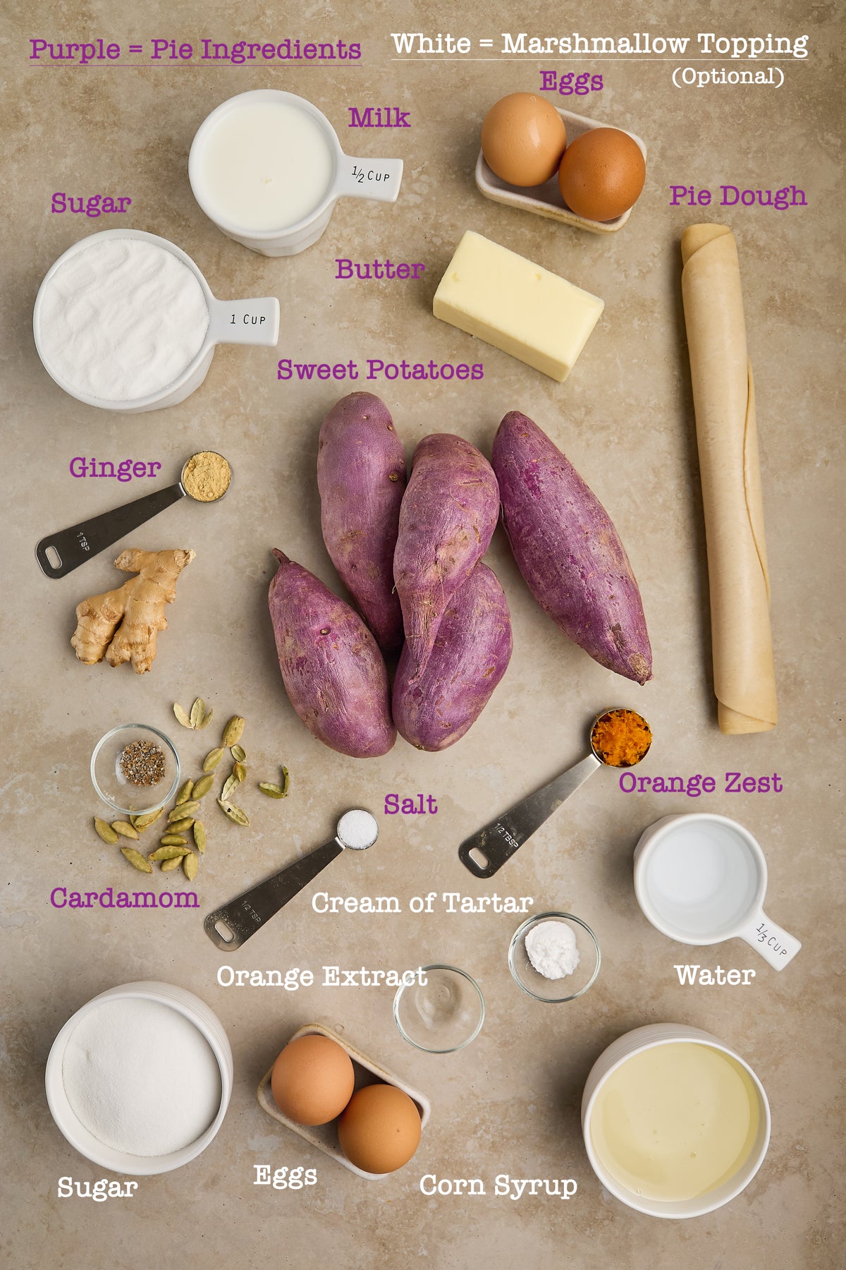 Purple Sweet Potato Pie