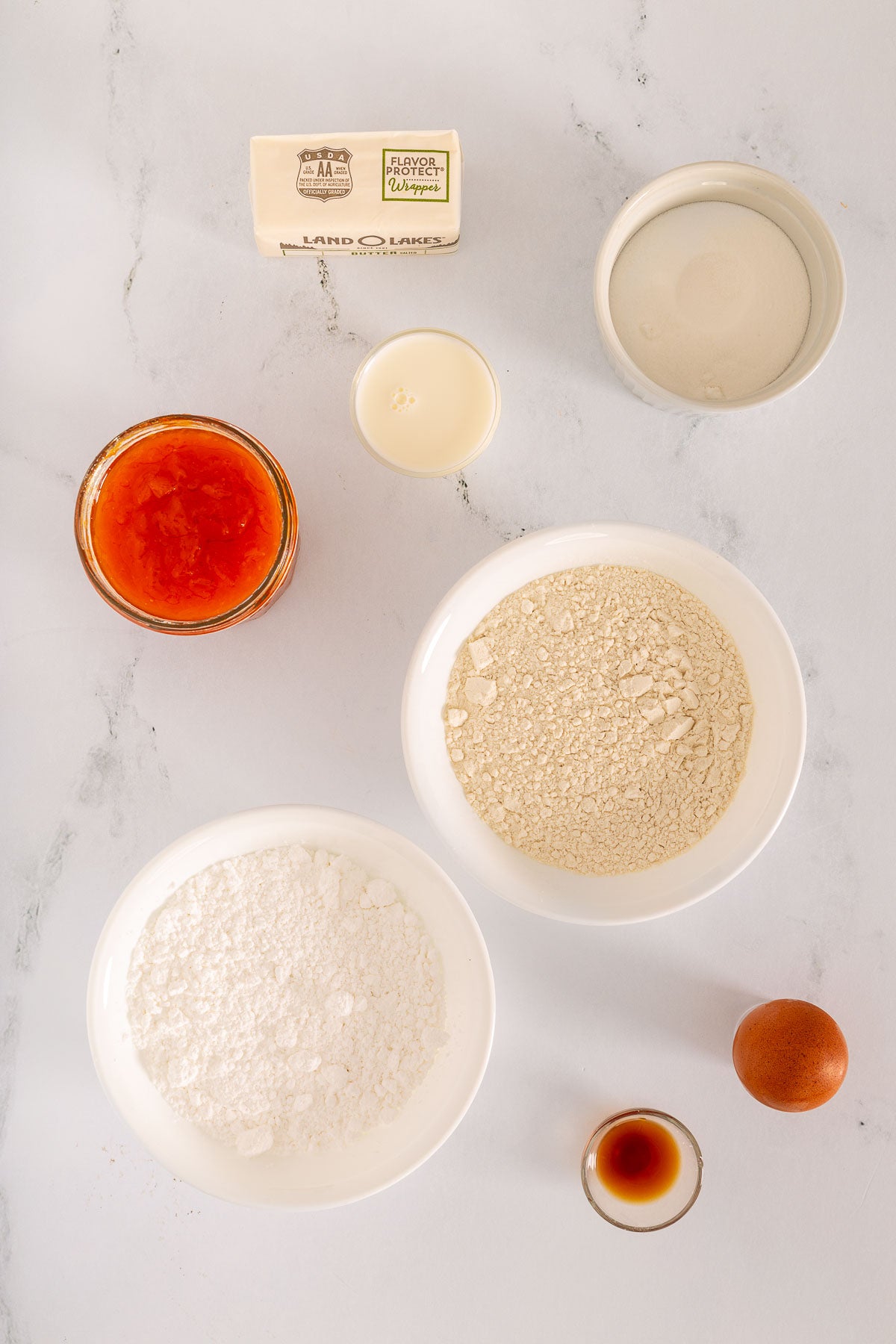 Apricot Jam & Thumbprint Cookies