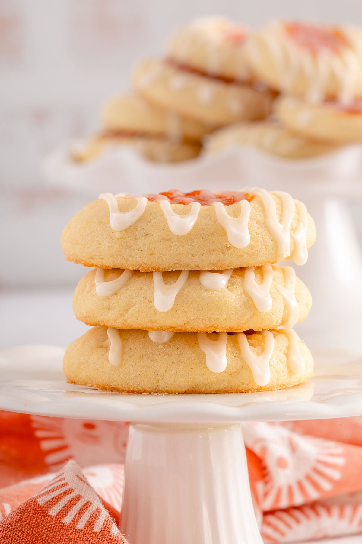 Apricot Jam & Thumbprint Cookies
