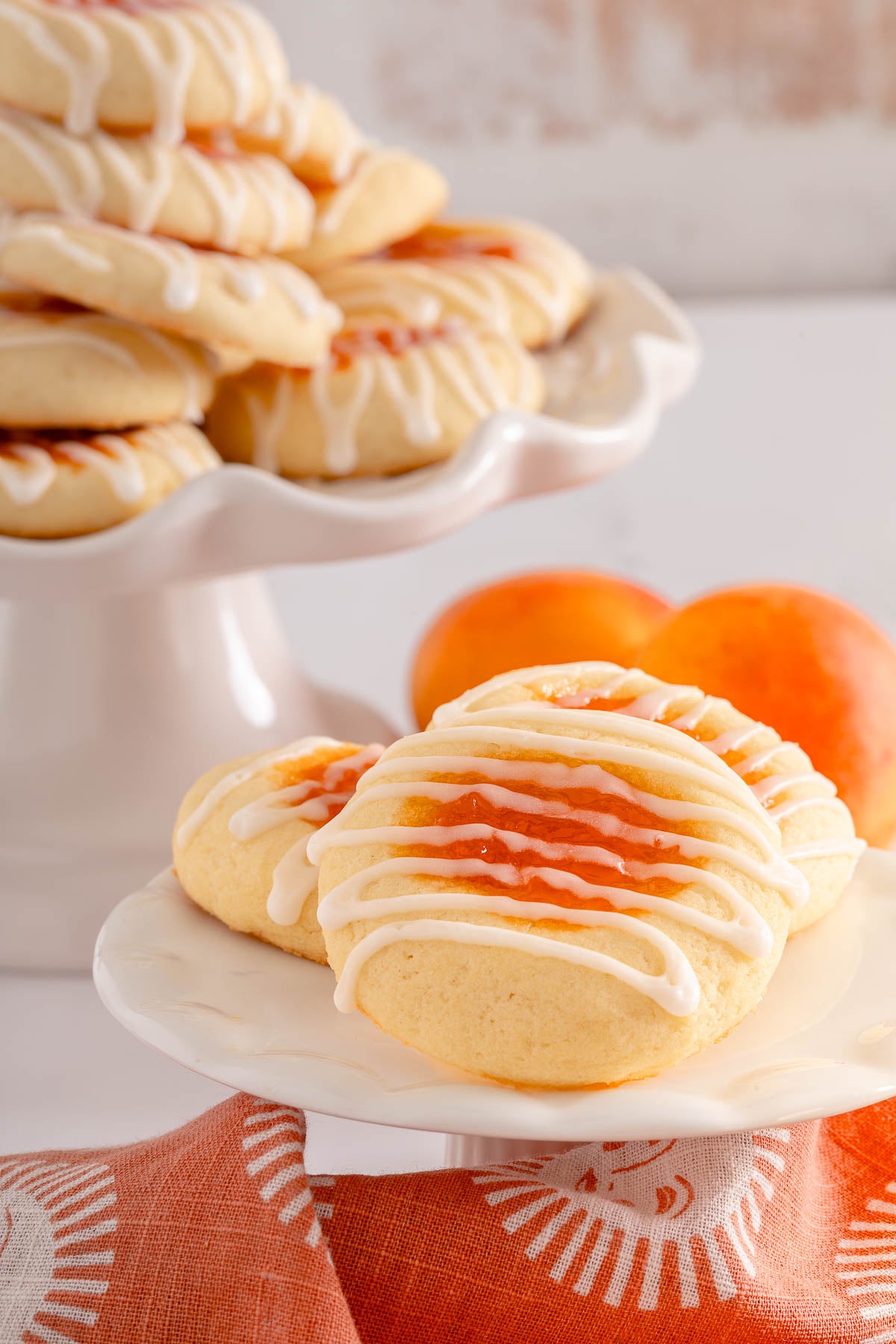 Apricot Jam & Thumbprint Cookies