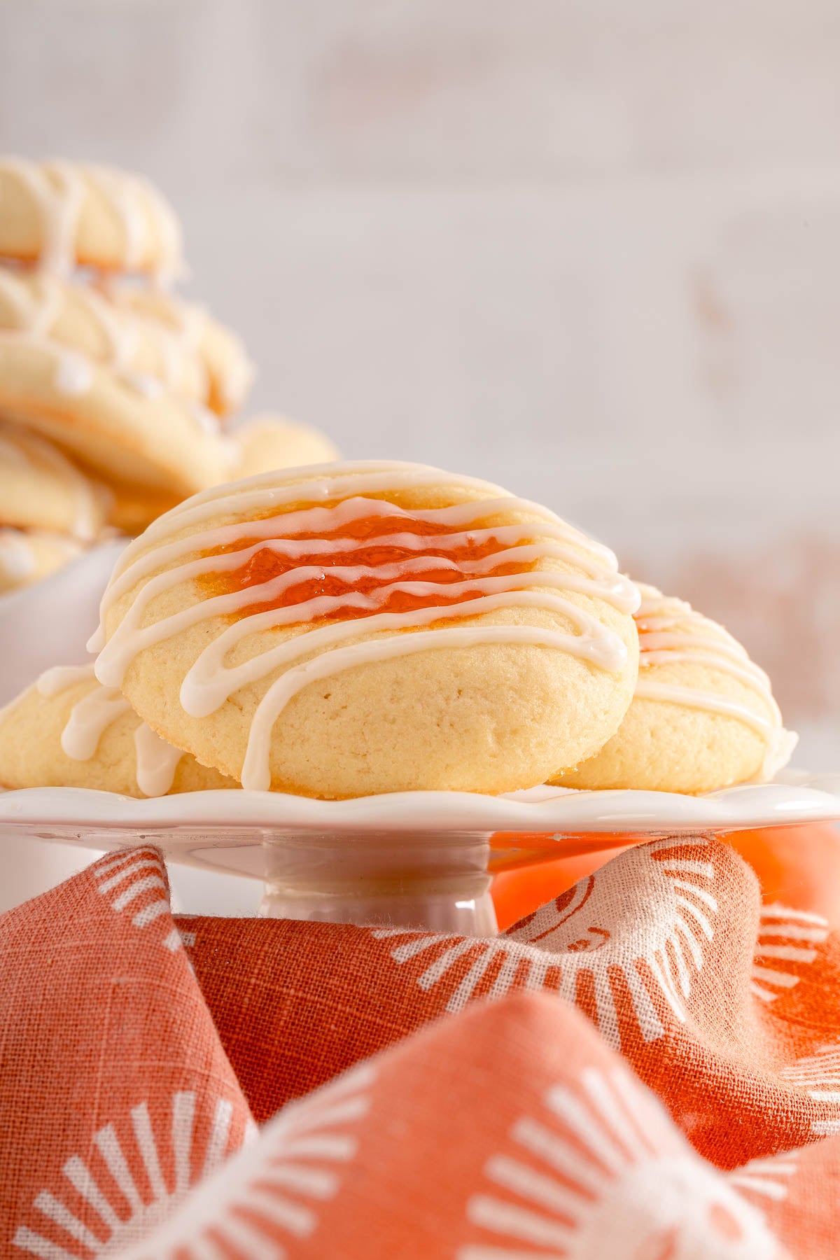 Apricot Jam & Thumbprint Cookies